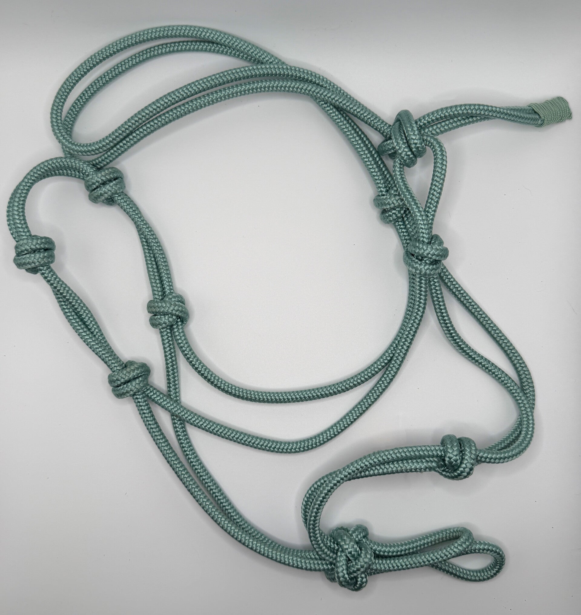 Knotenhalfter PROFI EDITION - Farbe: Sea Green