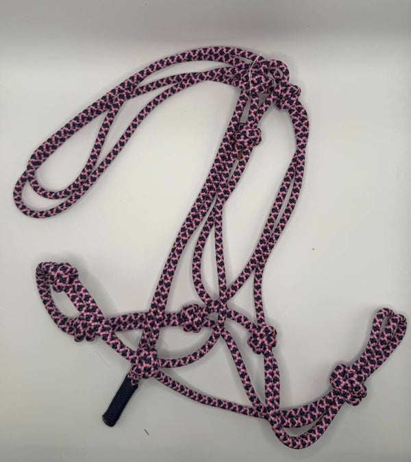 Knotenhalfter PROFI EDITION - Farbe: Rose Rosa