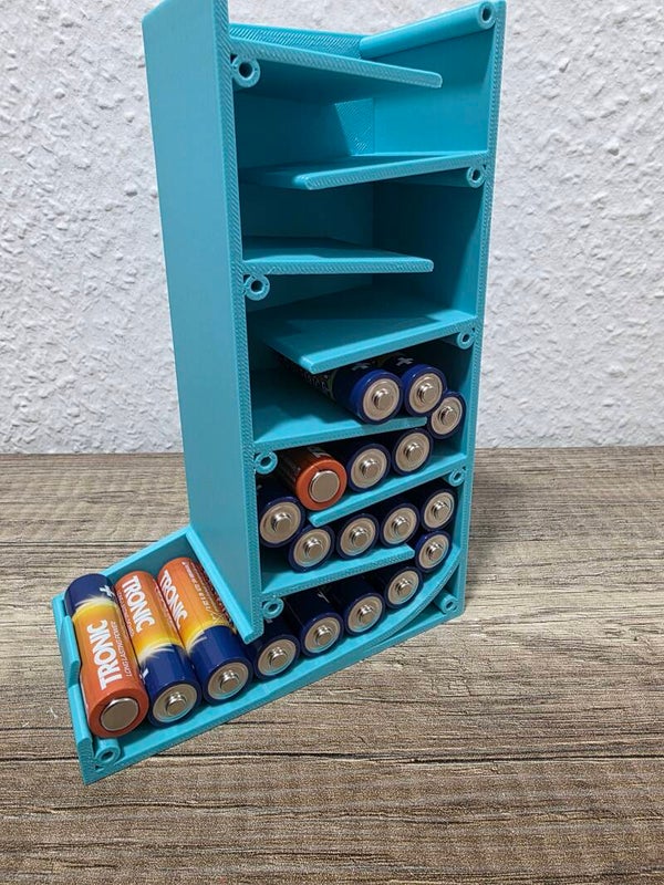 Batteriehalter für AAA & AA – Ordnung mit System