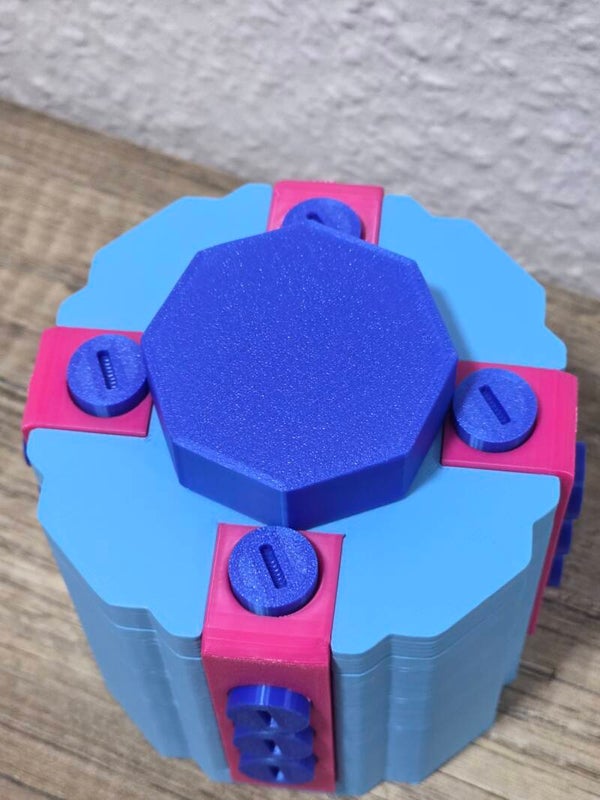 Personalisierte 3D-gedruckte Geschenkbox,Aufbewahrungsbox / Puzzlebox
