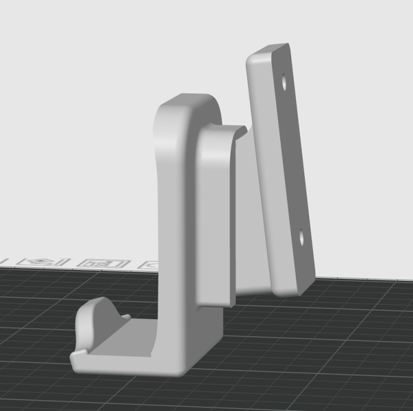 3D-gedruckte Wandhalterung für PS4 & PS5 Controller