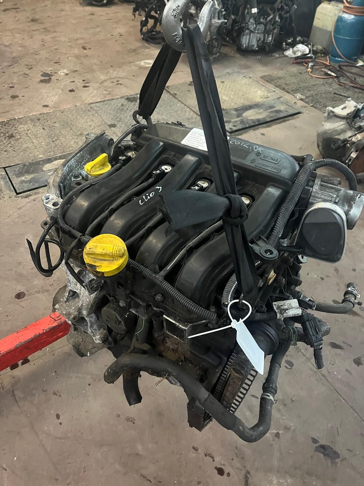 MOTOR RENAULT CLIO 1.6 BENZINE 2012