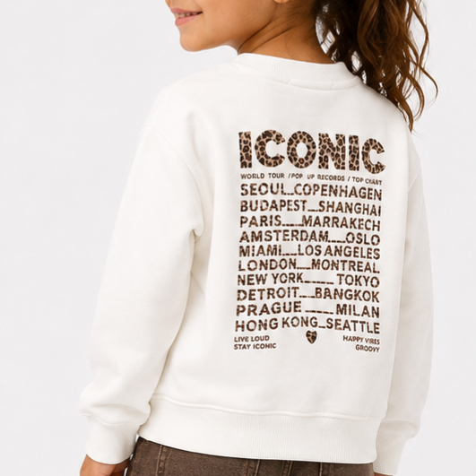 Sweat ICONIC léopard