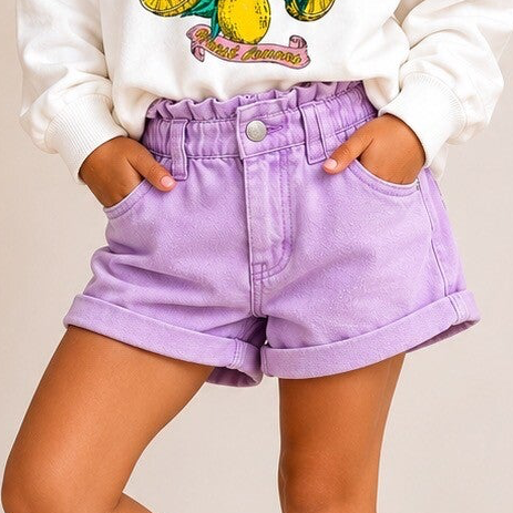Short Jeans lavande