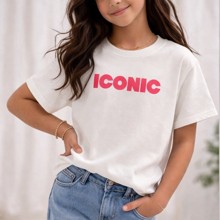 T-shirt ICONIC blanc