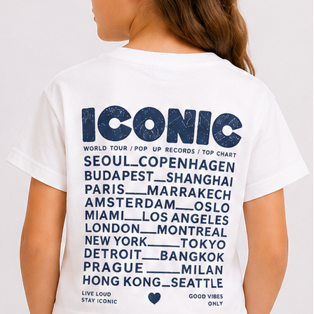 T-shirt ICONIC bandana