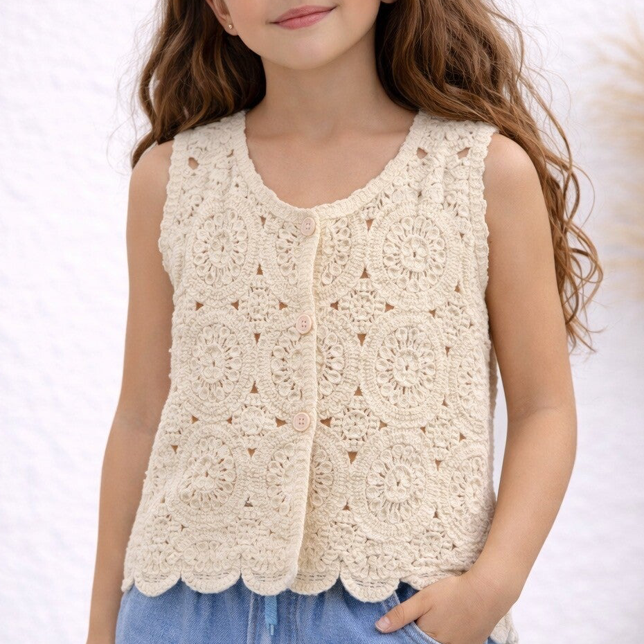 Gilet crochet