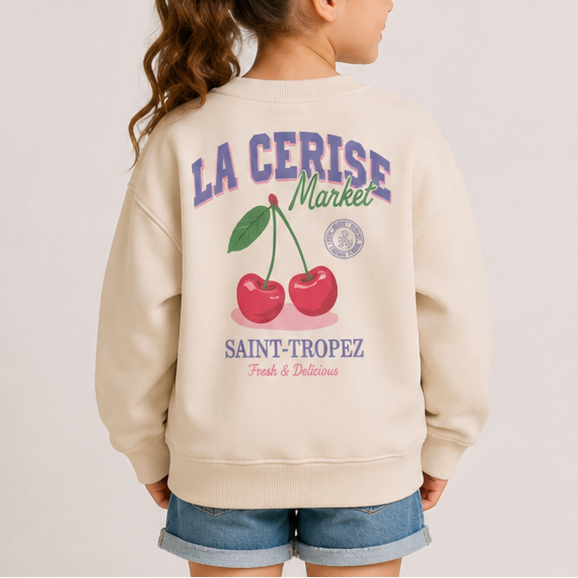 Sweat CERISE creme