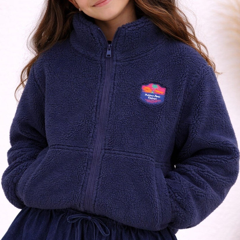 Polaire bleu marine