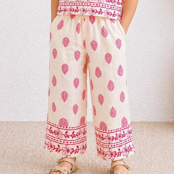 Pantalon feuillage