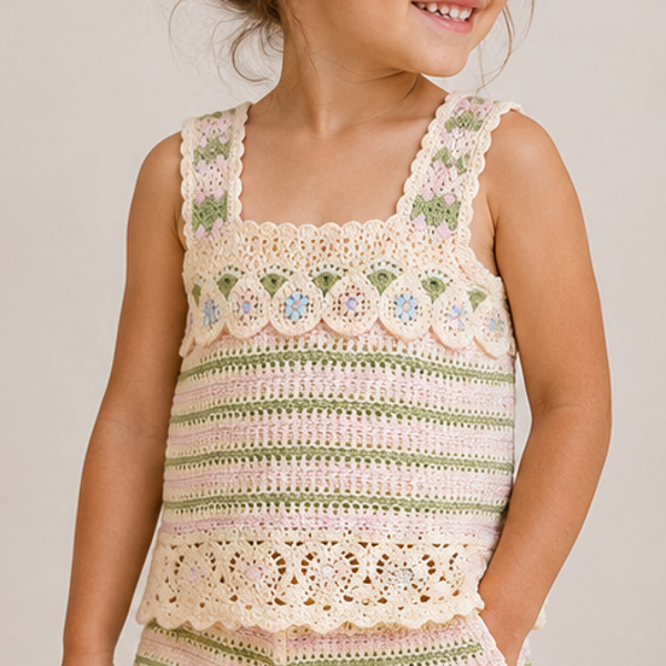Débardeur crochet