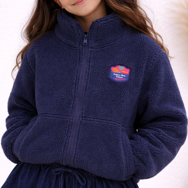 Polaire bleu marine