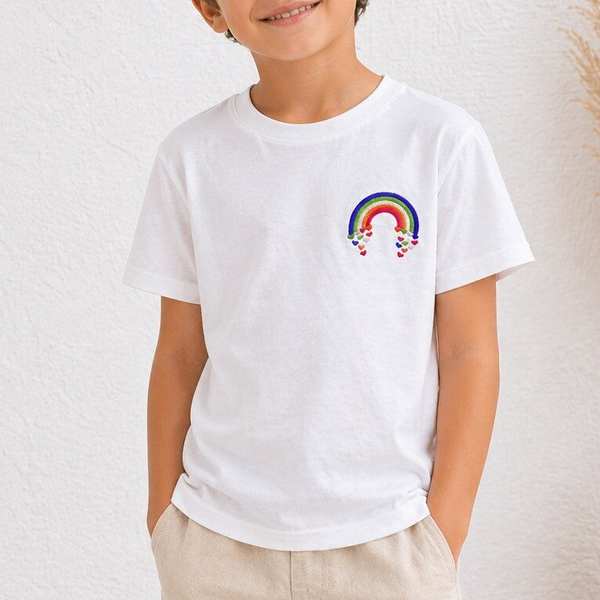 T-shirt arc en ciel