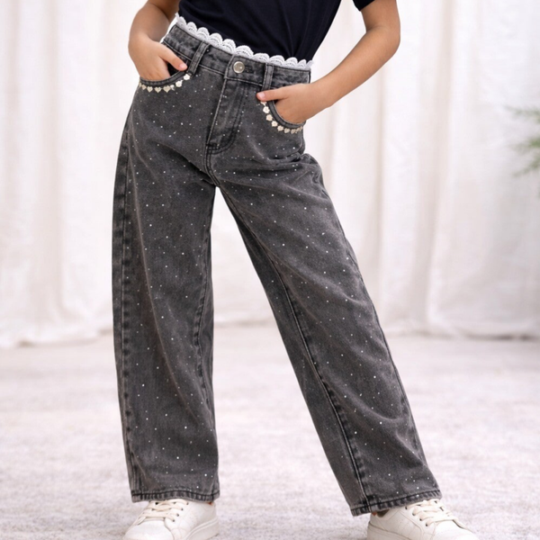 Jeans pailletté