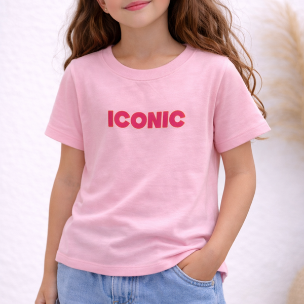 T-shirt ICONIC rose
