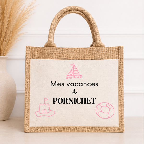 Sac en jute Pornichet