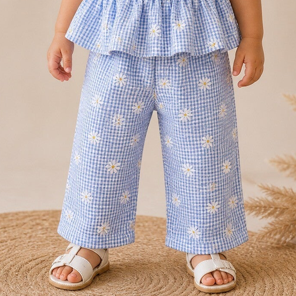 Pantalon baby flower