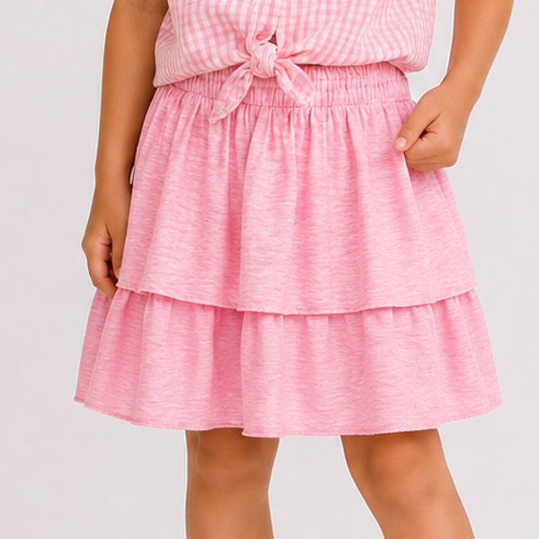 Jupe fluide Rose