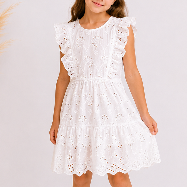 Robe broderie