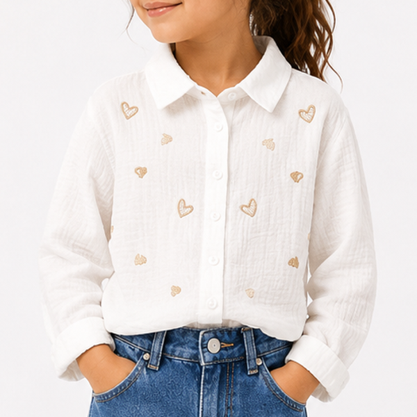 Chemise coeur