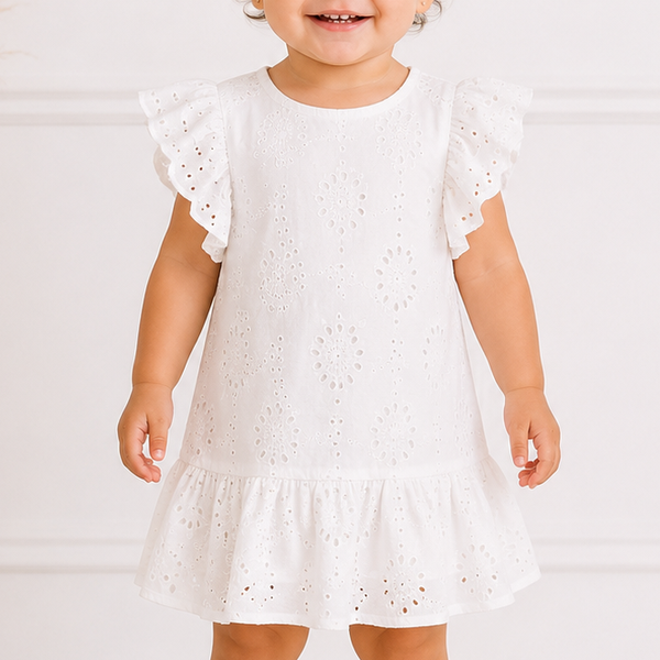 Robe baby broderie anglaise