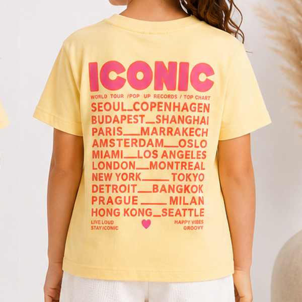 T-shirt ICONIC beige