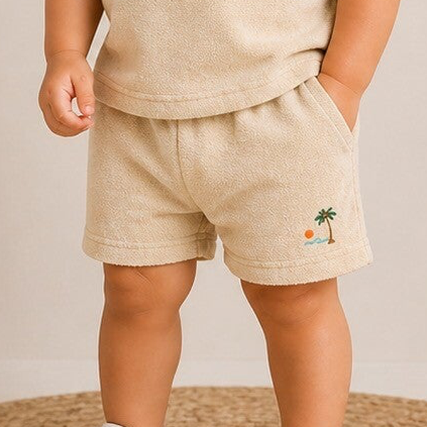 Short baby éponge