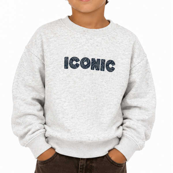 Sweat ICONIC Bandana gris