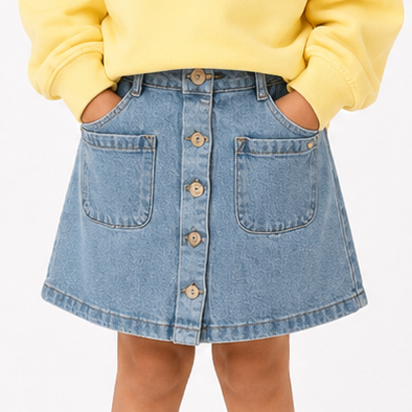 Jupe en jeans
