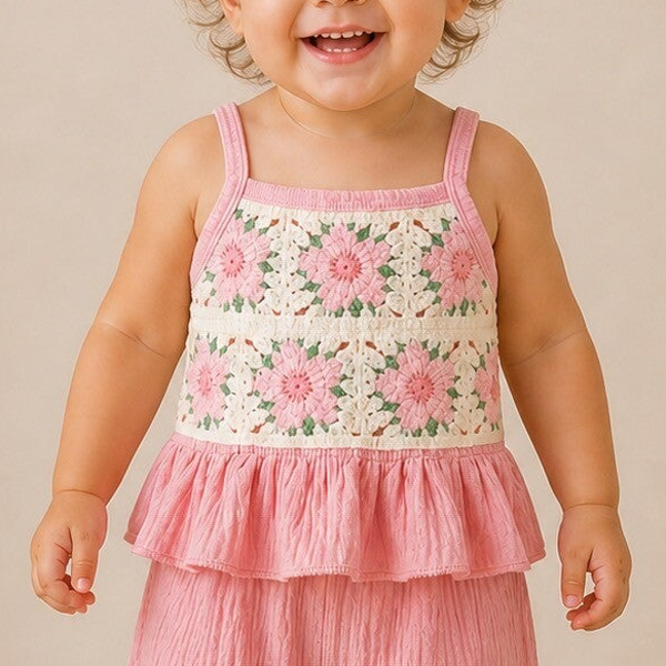 Top crochet baby