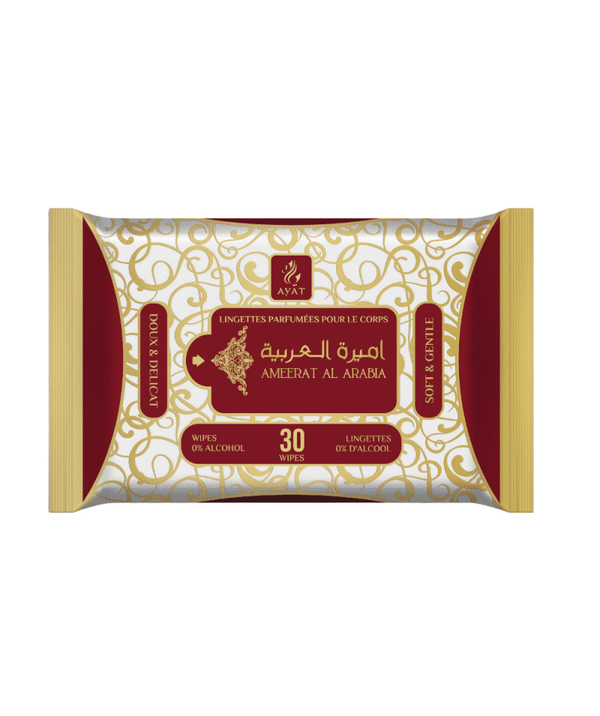Scented Wipes Ameerat Al Arabia Dufttücher by Ayat Perfumes 30stk für Damen und Herren