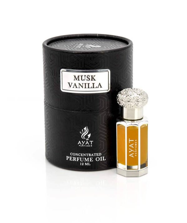 Tola Collection Musk Vanilla Parfümiertes Öl by Ayat Perfumes 12ml Unisex für Damen und Herren