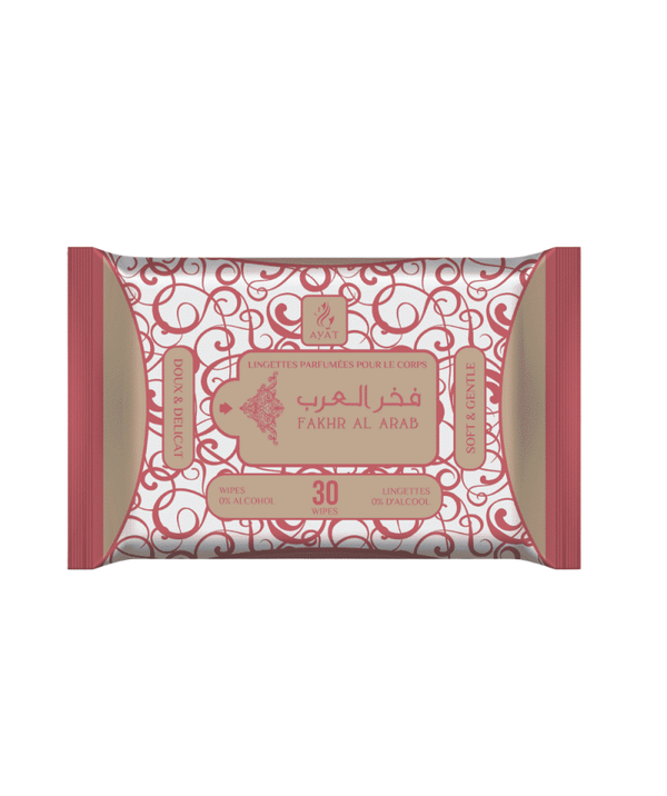 Scented Wipes Fakhr Al Arab Dufttücher by Ayat Perfumes 30stk für Damen und Herren