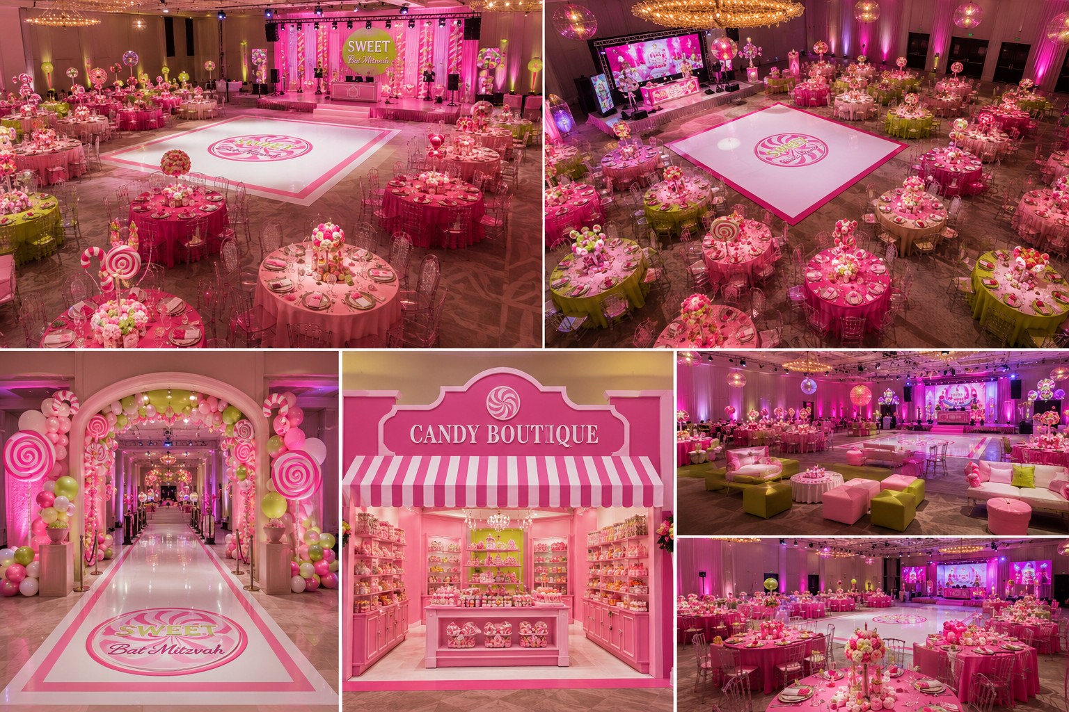 Mitzvah & Quinceañeras.
