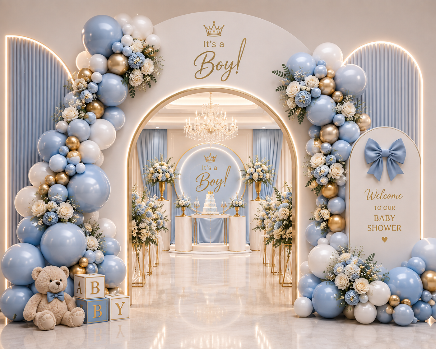 Draping & Tunnels Celebration Package