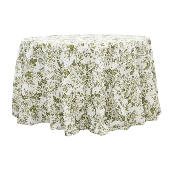 French Toile Tablecloth