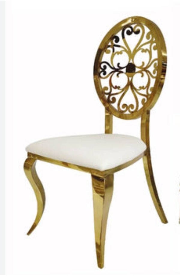 Gold Royal Medallion Chair