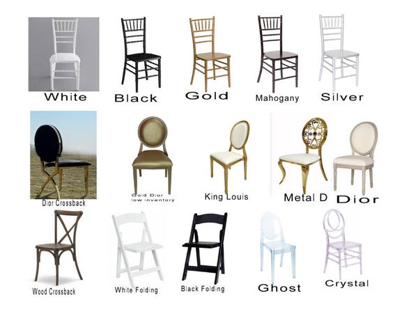 Gold Chivari Chair