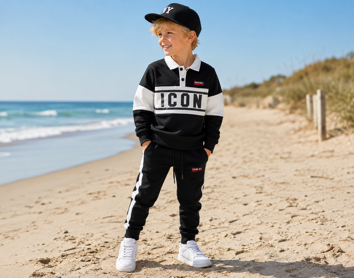 Icon joggingset - zwart