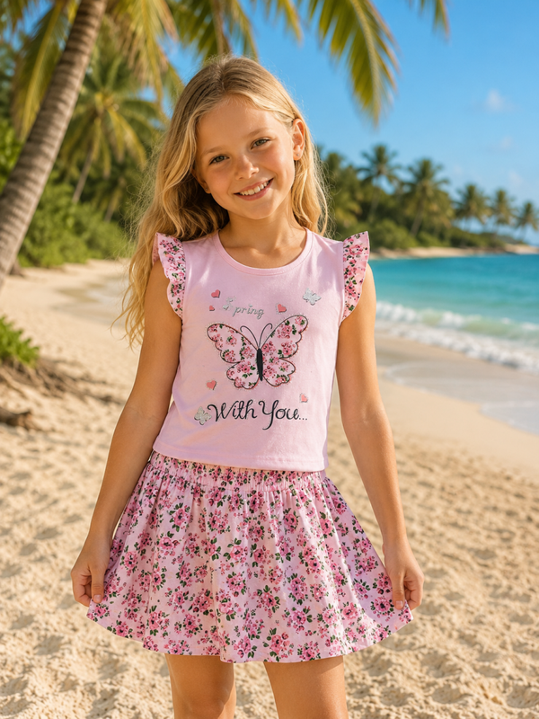 Zomerset butterfly - roze