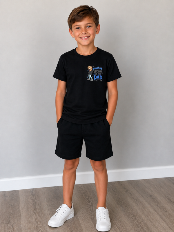 DM Original Jongens Set – Zwart T-shirt & Short