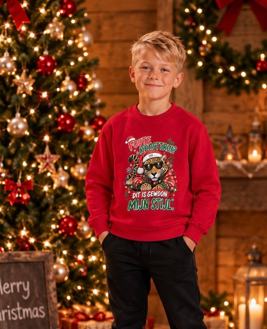 Foute Kersttrui – “Dit is gewoon mijn stijl!” - Verkrijgbaar op bestelling