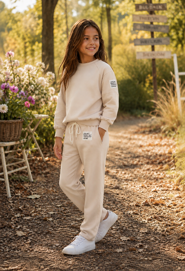 2 delig Comfy set - beige