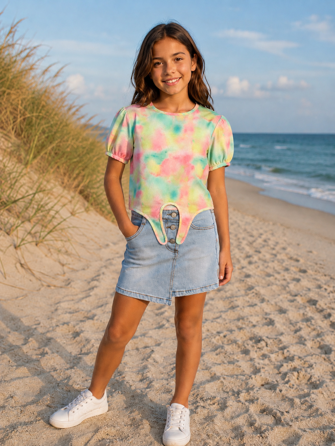 B.Nosy Tie-Dye Top – Zomerse Must-have
