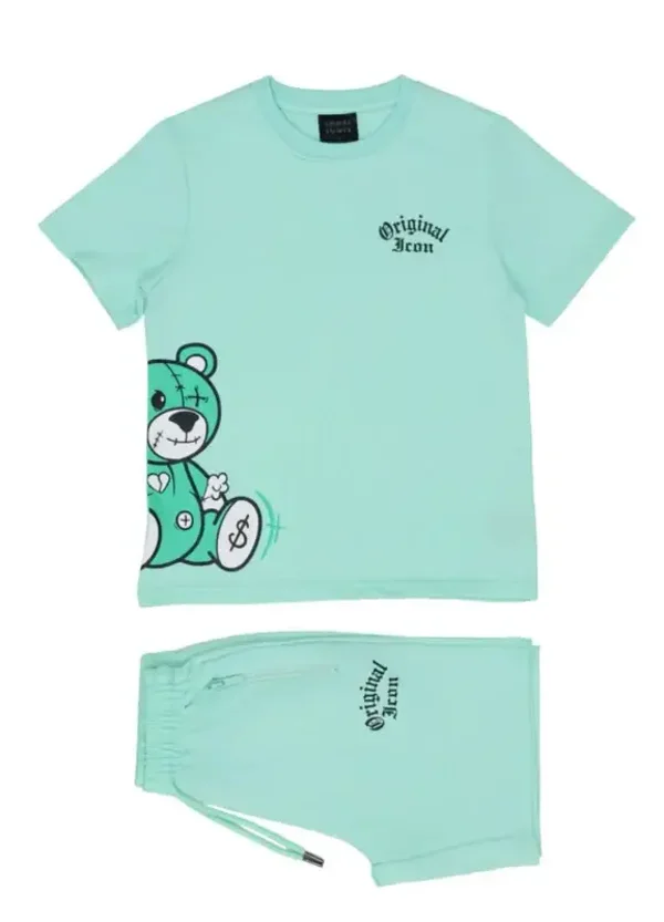 ICON Jongensset green bear