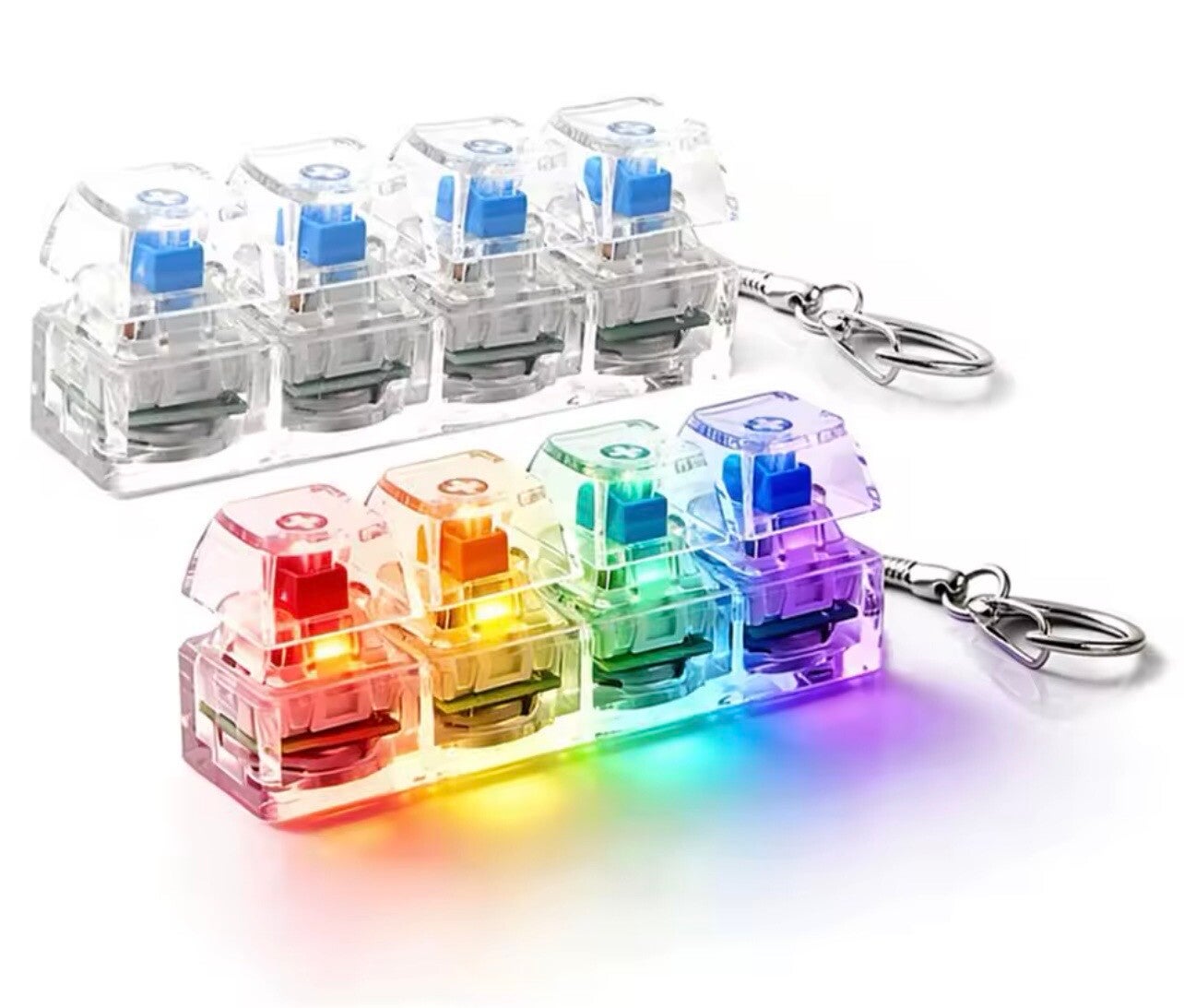 Light-Up Klikjes Sleutelhanger