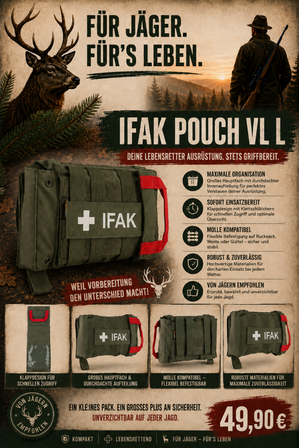 Tasmanian Tiger IFAK Pouch LL VL oliv