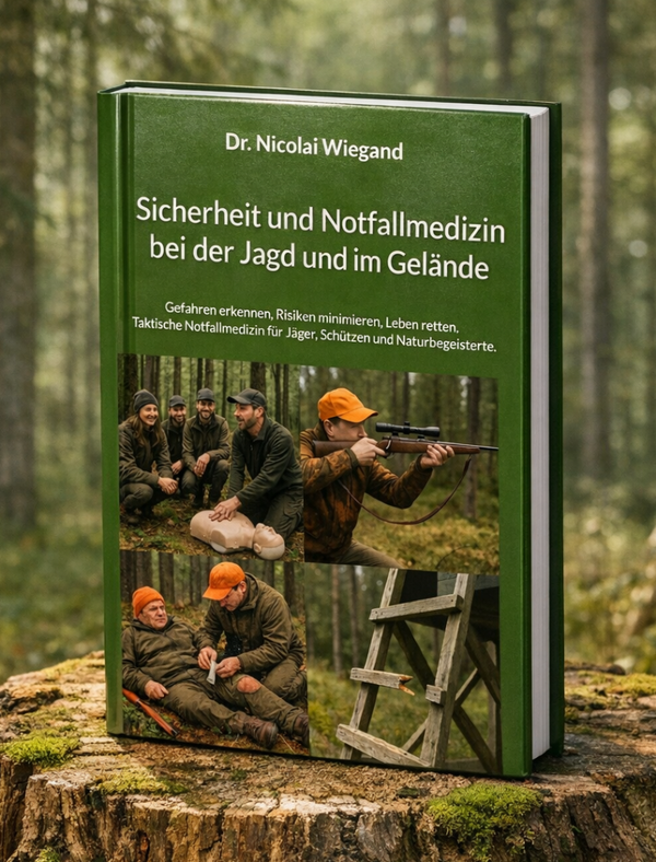 Buch "Sicherheit und Notfallmedizin bei der Jagd und im Gelände"