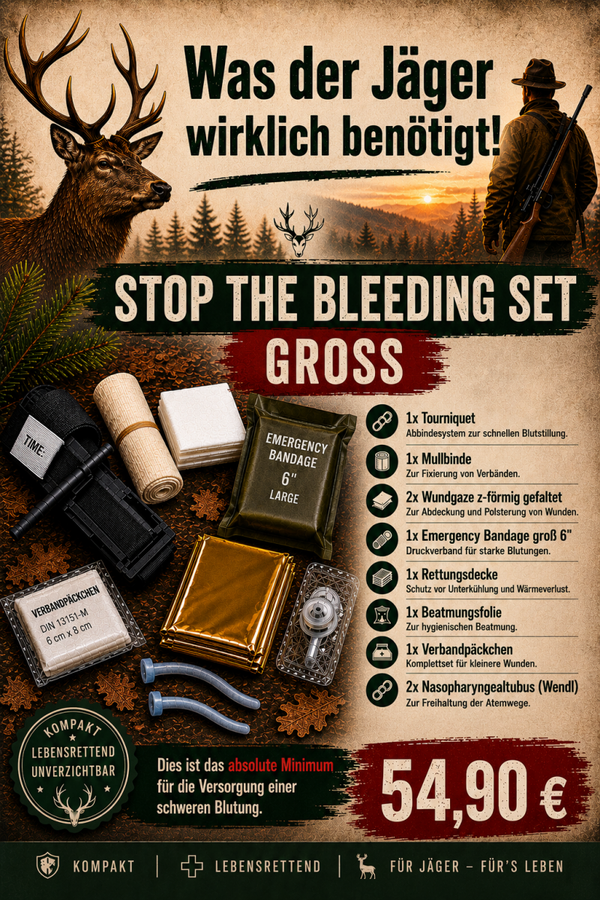 StopTheBleedingSet Jäger Groß