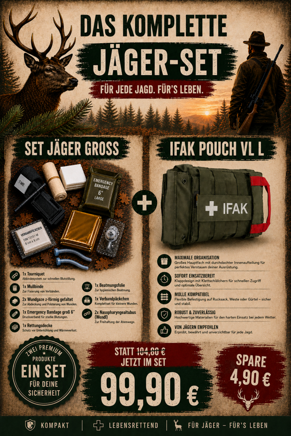 ANGEBOT: Set Jäger groß + TT IFAK Pouch für nur 99,90 €!